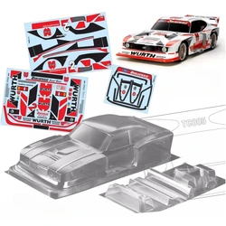 1/10 przeźroczyste zestawy obudowa samochodu nadwozia Ford Zakspeed Capri Gr5, szerokość 190mm, podwozie 258mm do TT-01 Tamiya TT-02 Kyosho