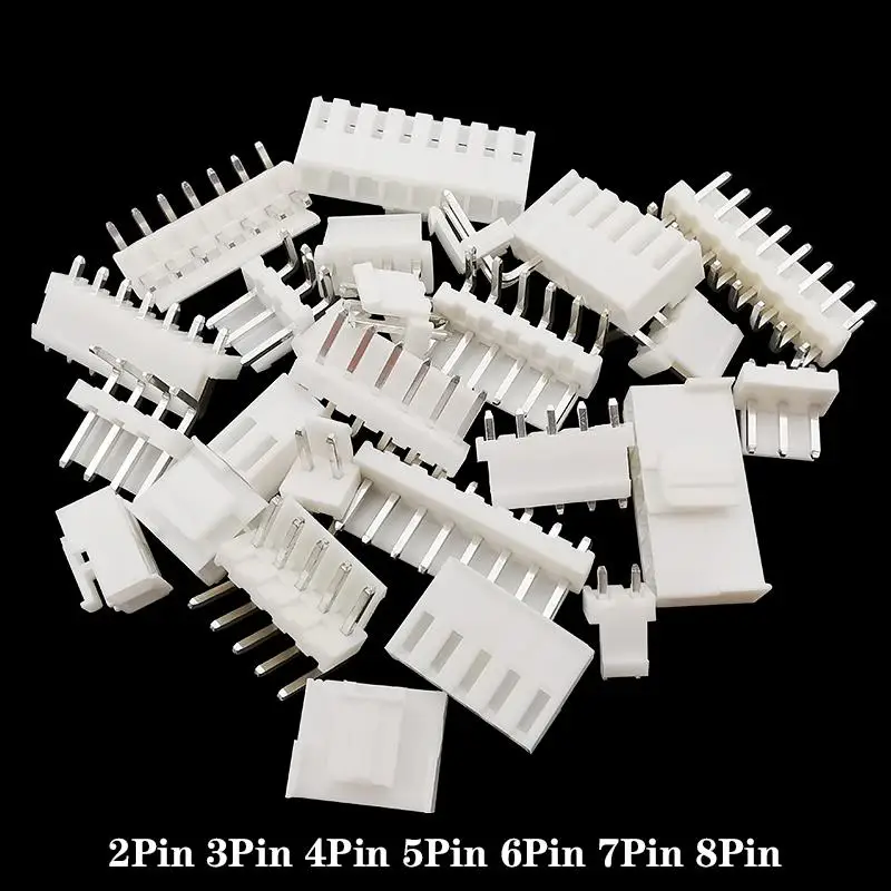 XH2.54 2pin 3pin 4pin 5pin 6pin 7pin 8pin 2.54mm Pitch Terminal Male Female Kit / Housing / Pin Header Wire Connector Adaptor