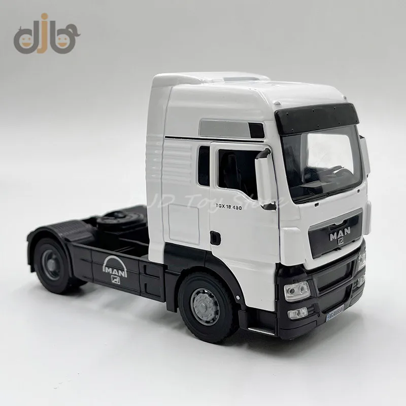 

1:43 Diecast Metal Truck Model Toy Man TGX 18.480 Semi-Trailer Tractor Vehicle Collection