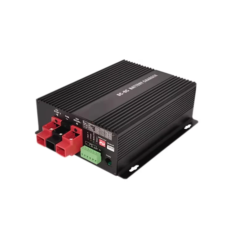 12V DC to DC 30A smart Charger with Booster support Bluetooth app lithium battery Fully automatic charging temperature Charger