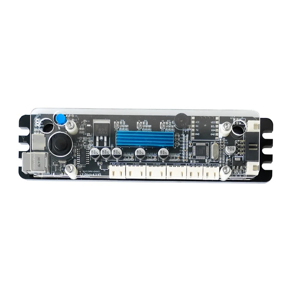 GRBL 32-bit 2-Axis CNC Controller Board, Laser Engraver Control Board with Integrated Driver for DIY Engraving Machine