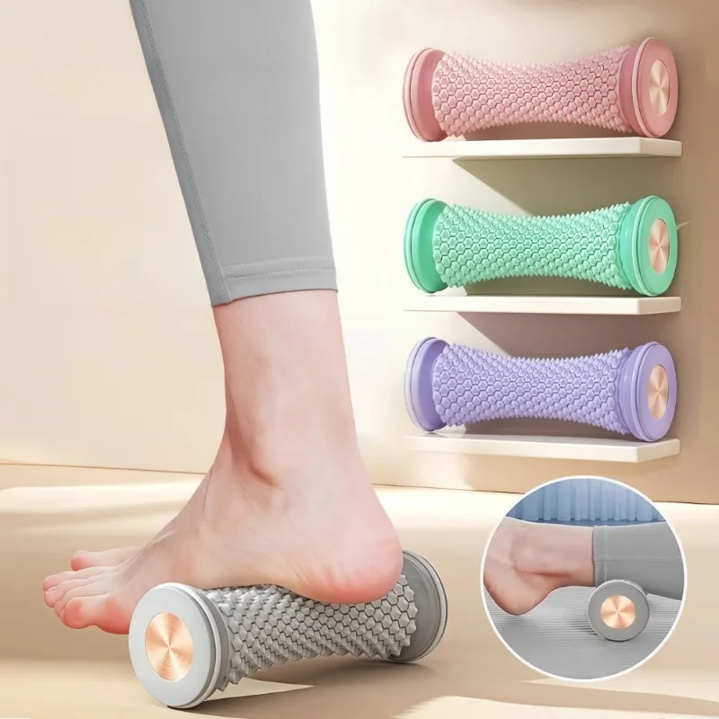 

Foot Massager Plastic Manual Plantar Fascia Roller Yoga Massage Ball Muscle Relaxation Relief Recovery Therapy Wellness Tool