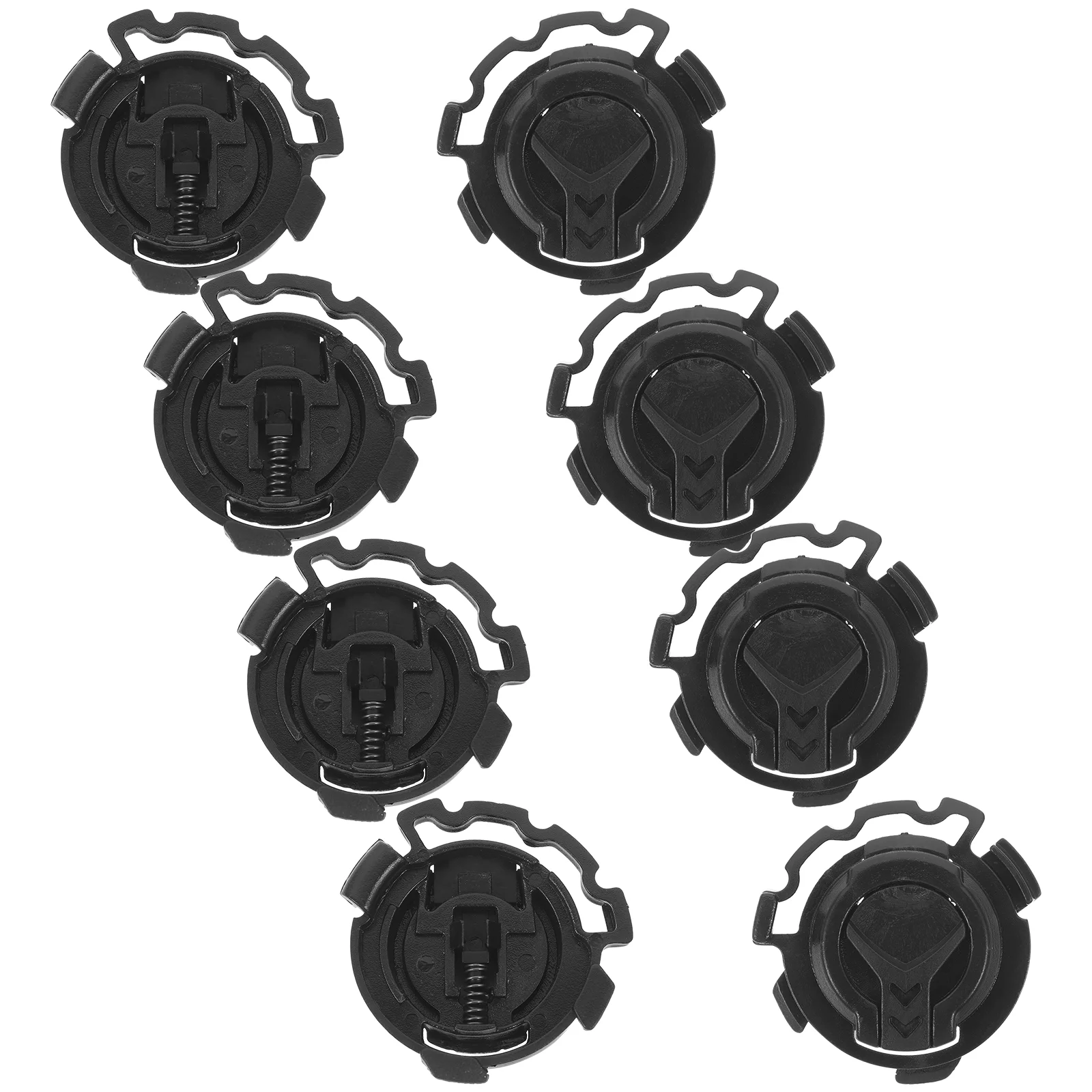 4 Pairs Hard Hat Accessories Visor Lock Motorcycle Fastener Kids Aldult Clip Shield Replacement Buckle Plastic Child