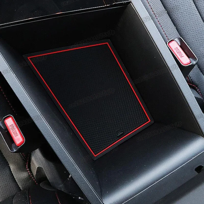 Car Interior Door Slot Cup Mat Anti-slip Pad  for Hyundai Elantra CN7 2021 2022 2023 2024 Accessories Auto Styling Parts Lining