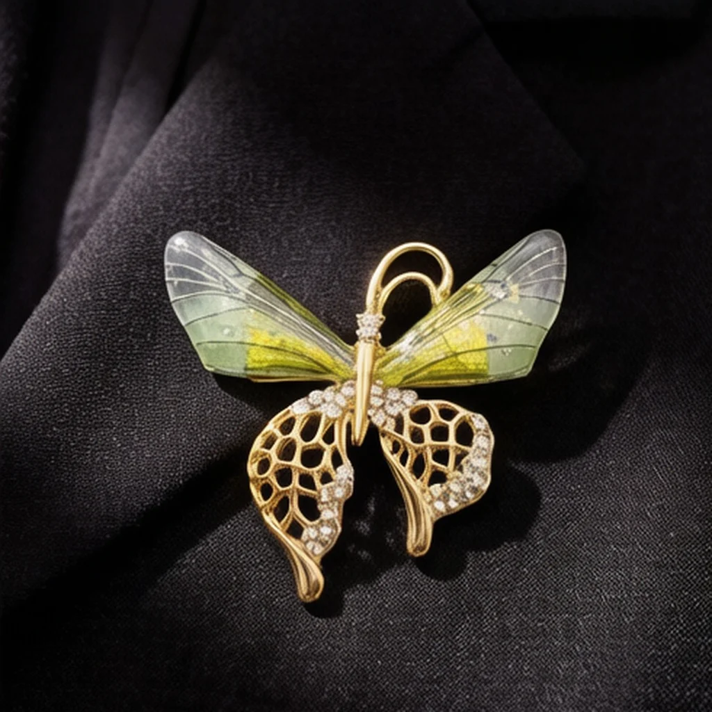 Trend 26 Bow Tie Accessories, Exquisite Brooch, Versatile Anti-Exposure Device, Silk Clip, High-End Themed Brooch, Decorative Item, European Retro Style, Niche, Light Luxury Waterproof Pin, Women's Suit Pin, Decorative Pin, Wedding Guest Brooch, Shoe Accessory, Badge Brooch