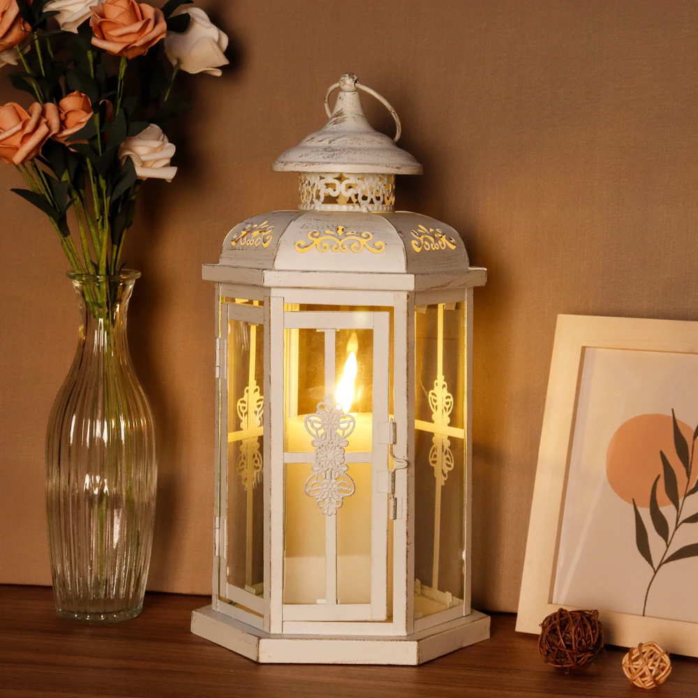 Rustic Metal Decorative Lanterns 12