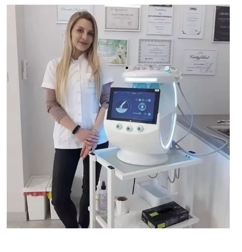 

Best Smart Ice Blue Facial Treatment Machine 2026 Hydro facial 7-in-1 Professional Portable Dermabrasion The Latest