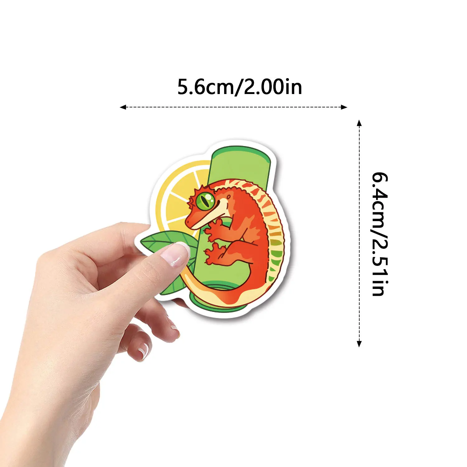 10/55/110PCS Cartoon Reptil Eidechse Aufkleber Wasserdichte Graffiti Aufkleber Spielzeug Lustige Dekorative Schreibwaren Box Schreibtisch Gepäck tagebuch