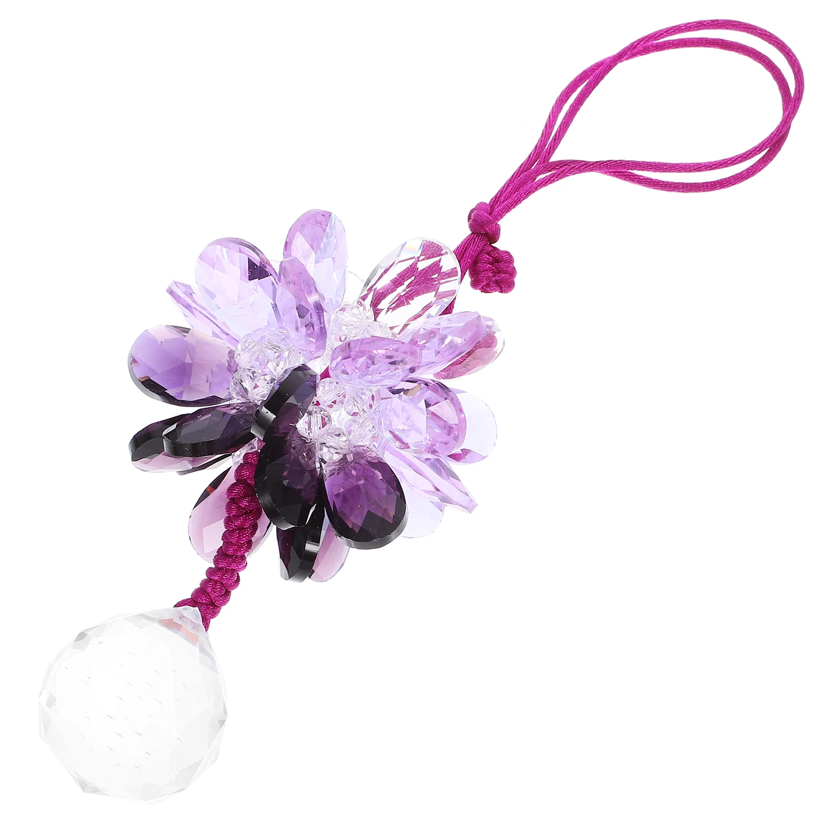 

Rearview Crystal Car Hanging Ornament Lightweight Pendant Decor For Vehicle Interior Accessories Charm Gift Women