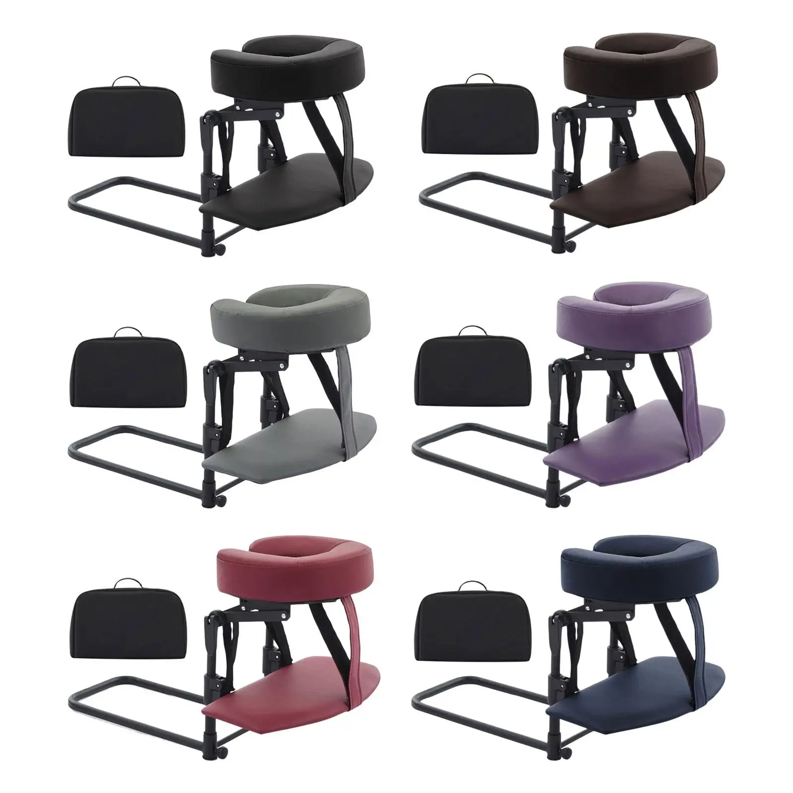 طقم تدليك المرتبة المكتبية والمنزل متعدد الوظائف لجراحة العين، احترافي مريح مع حقيبة تخزين للصالون