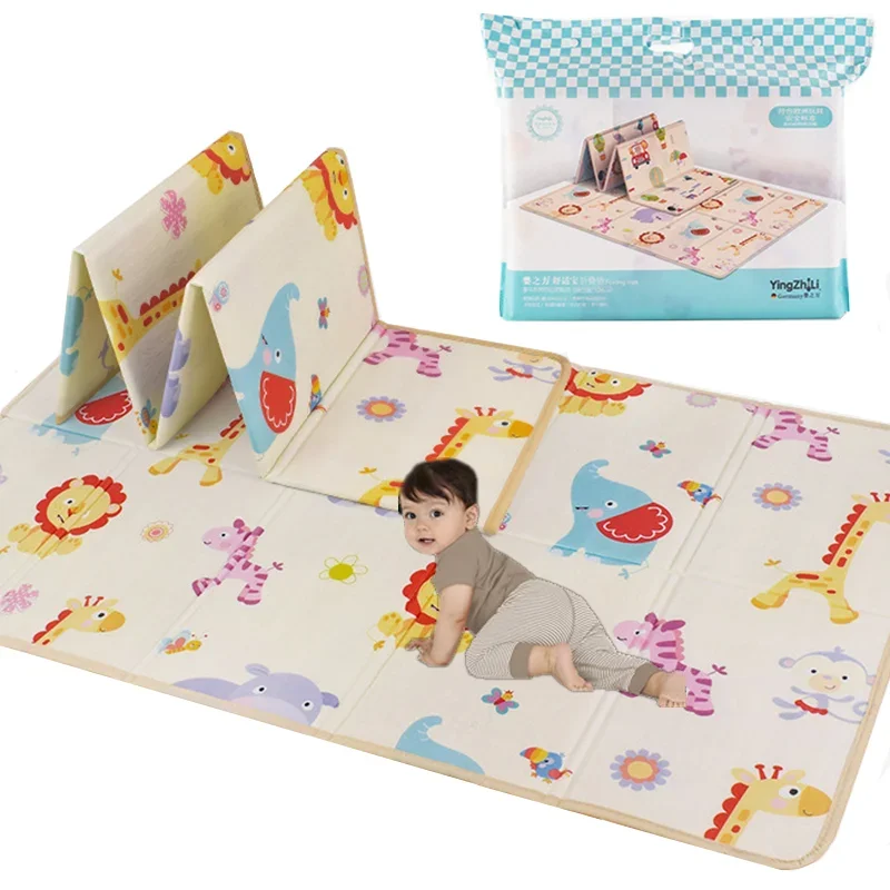 EVA Foam Puzzle Play Mats for Children, Waterproof Carpet, Interlock Exercise Floor Tile, Crawling Rug, 180x100cm Bedroom Decor