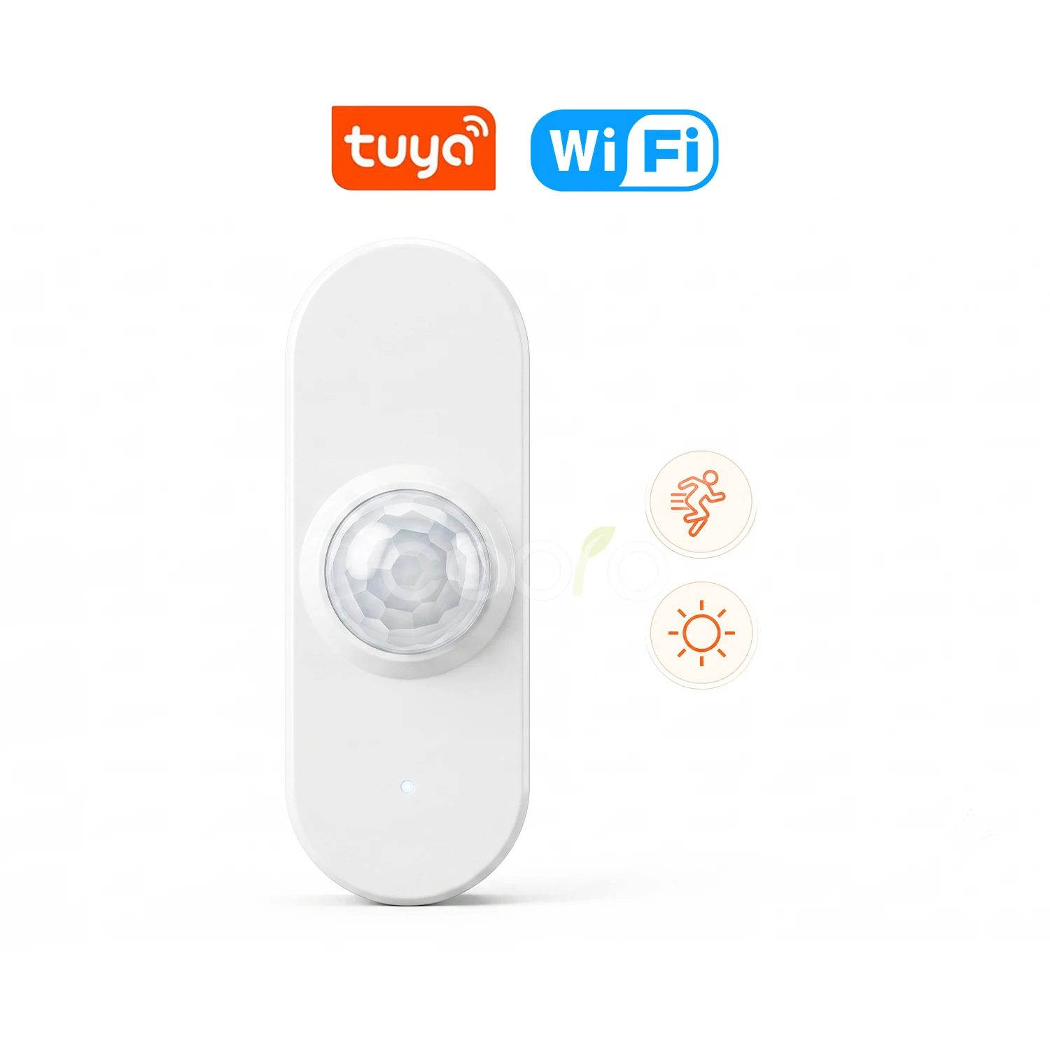 Tuya WiFi Smart 4-in-1 Sensor PIR Bewegungsmelder Licht Temperatur Luftfeuchtigkeitsmonitor Smart Life App Alexa Google Home Automation