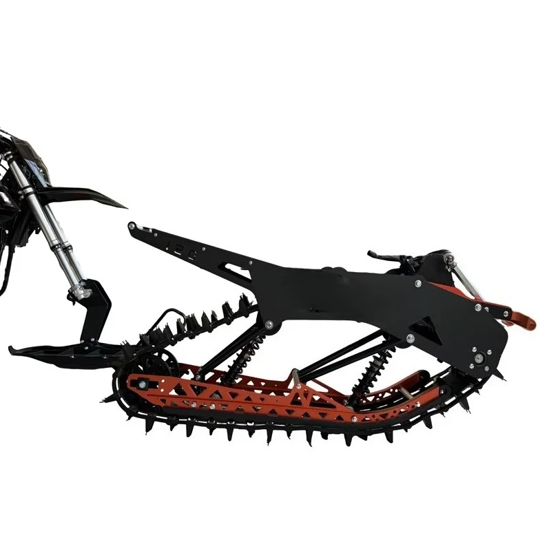 Universal cross-country motorcycle kit, ski lift model, snowmobile track sled, winter and summer snowmobile accessories