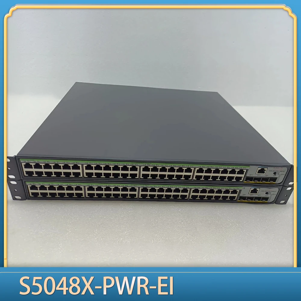 1pcs S5048X-PWR-EI 48-port Gigabit Power+4000M Optical Fiber Port Enterprise Switch