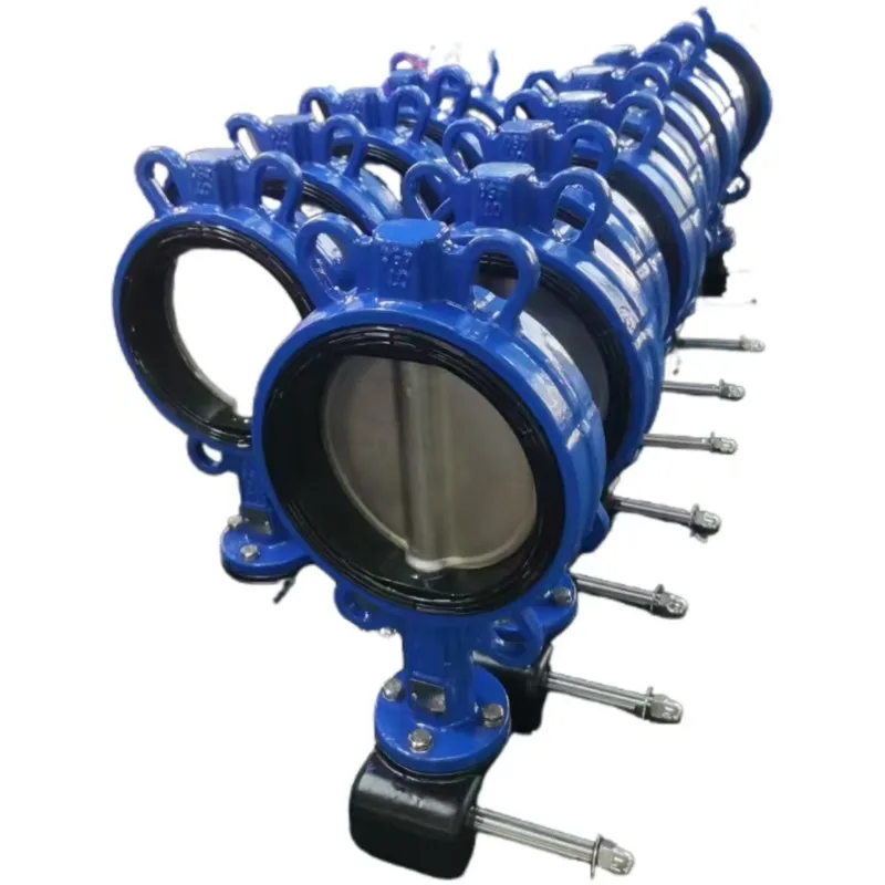 حار بيع المطاط اصطف تدفق المياه دليل رقاقة نوع صمام الفراشة مع المشبك #3