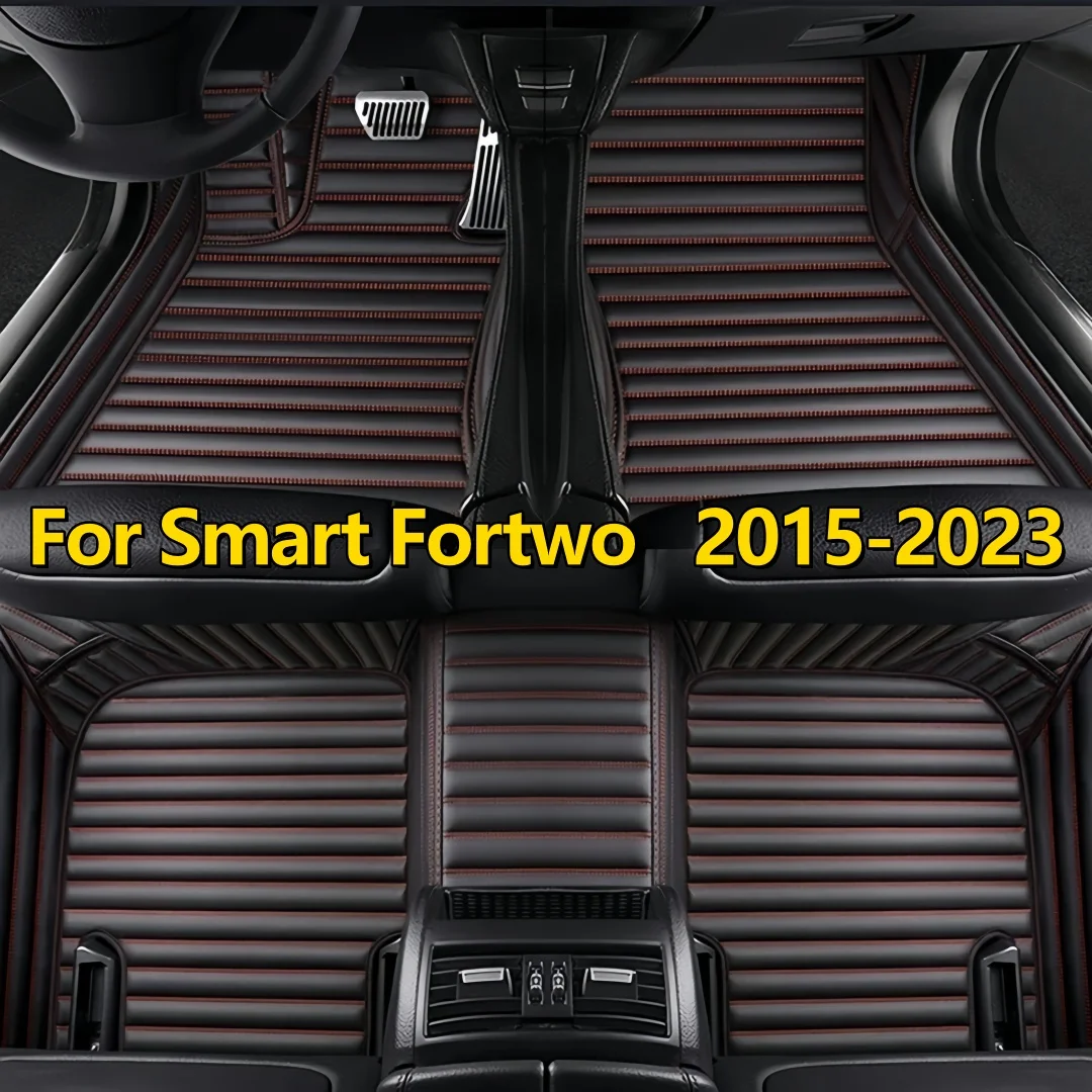 Car Floor Mats Fit For Smart Fortwo 2015 2016 2017 2018 2019 2020 2021 2022 2023 Carpets Rugs Foot Pads Accessories