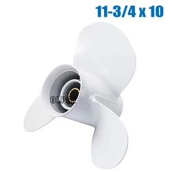 Propeller Voor Yamaha Buitenboordmotoren, 20 ~ 60pk 663-45954-01,11-3/4X10 Aluminium Bootmotoronderdeel 13 Spline