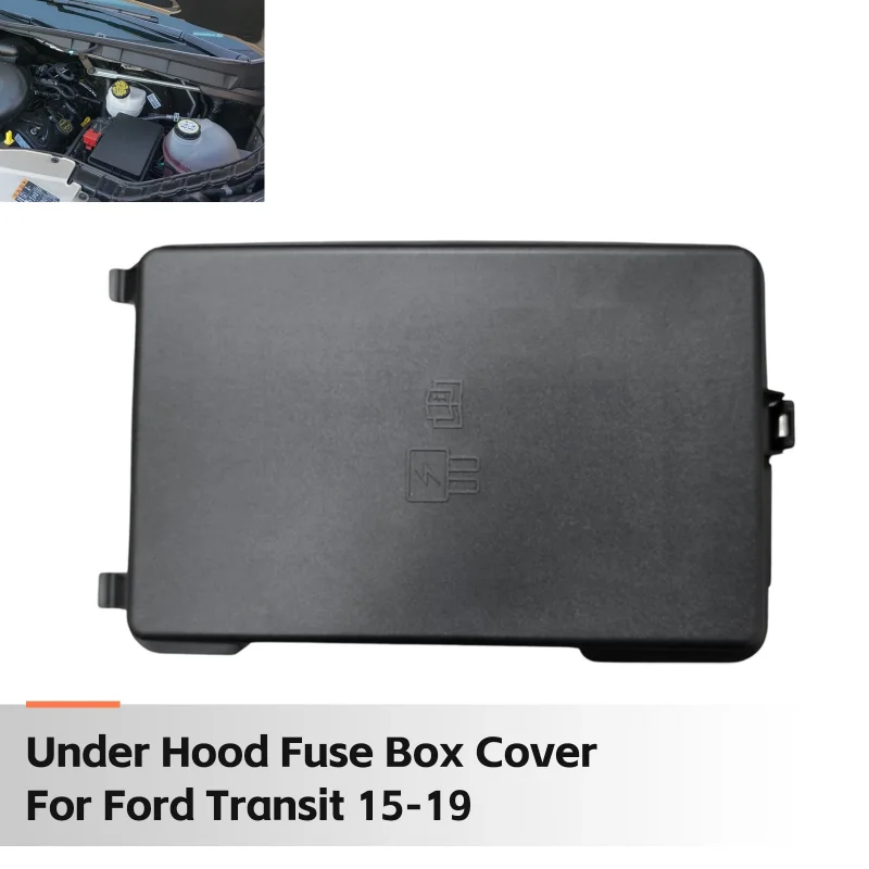 Fuse Box Cover Lid For Ford Transit Mk8 Transit Custom 2012-2022 Part Number 1821248 BK2T-14A075-AB Replacement Car Accessories