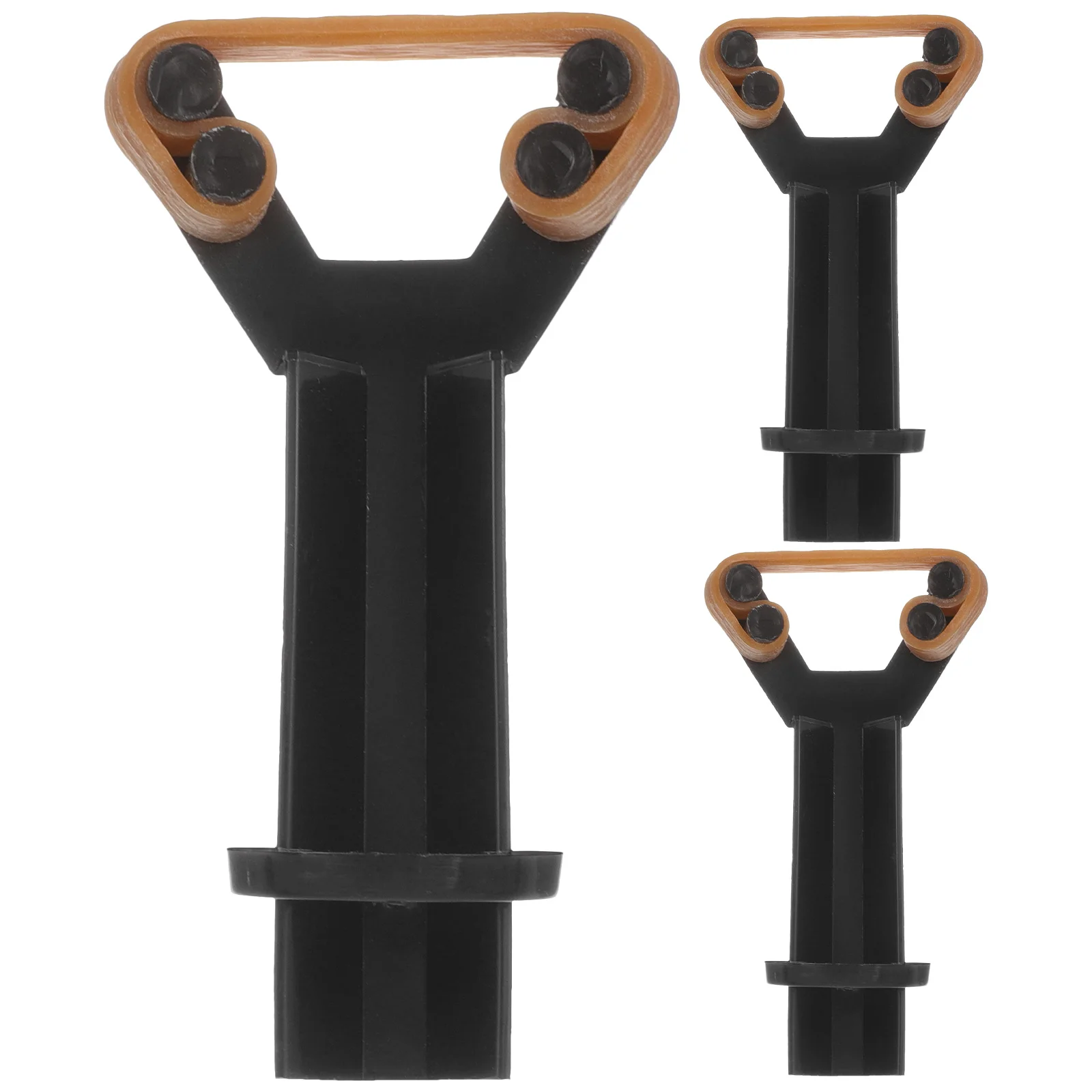 

3 шт., зажим для наконечника бильярдного кия, пластиковый прочный эластичный наконечник для кия, ремонтный крепежный инструмент, практичные принадлежности для бильярдного бассейна