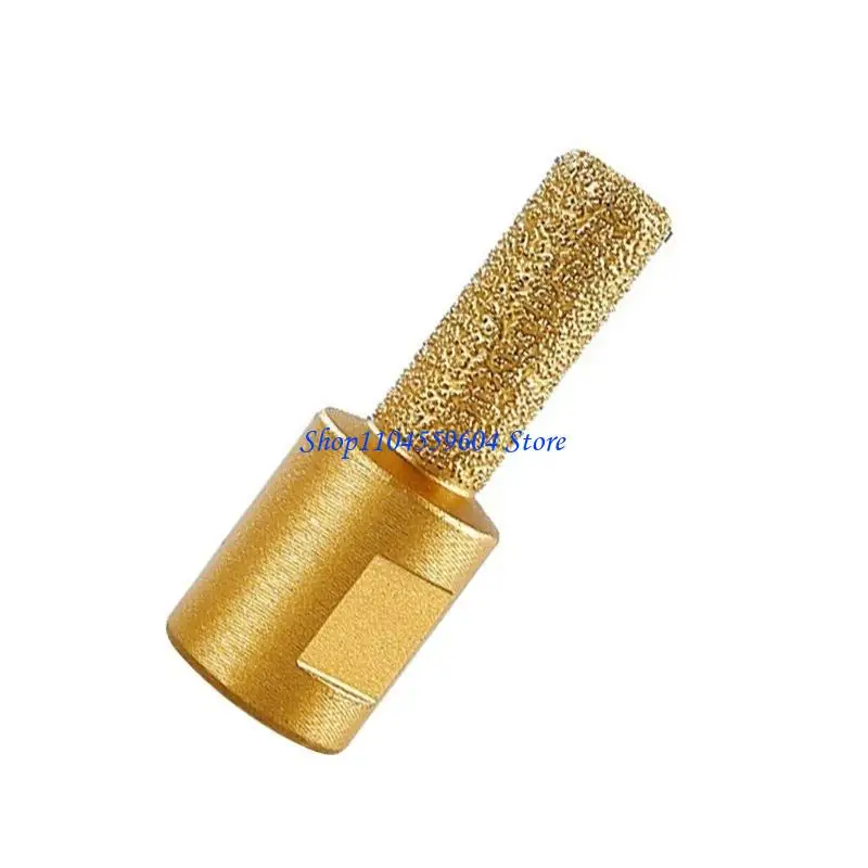 

12QM, простой в установке круглый хвостовик, вакуумная паяная шлифовальная головка, шлифовальный напильник, подходит для угловой