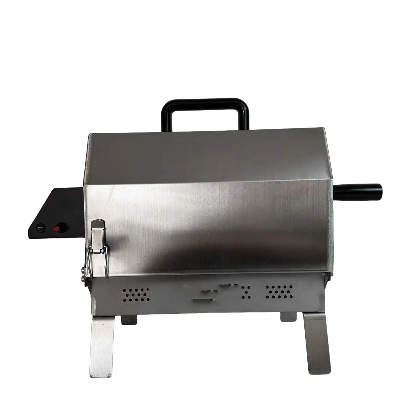 Stainless Steel Electric Rotating  Oven Automatic Rotisserie BBQ Grill for Picnic Outdoor Roast Chicken Lamb Skewer  Machine