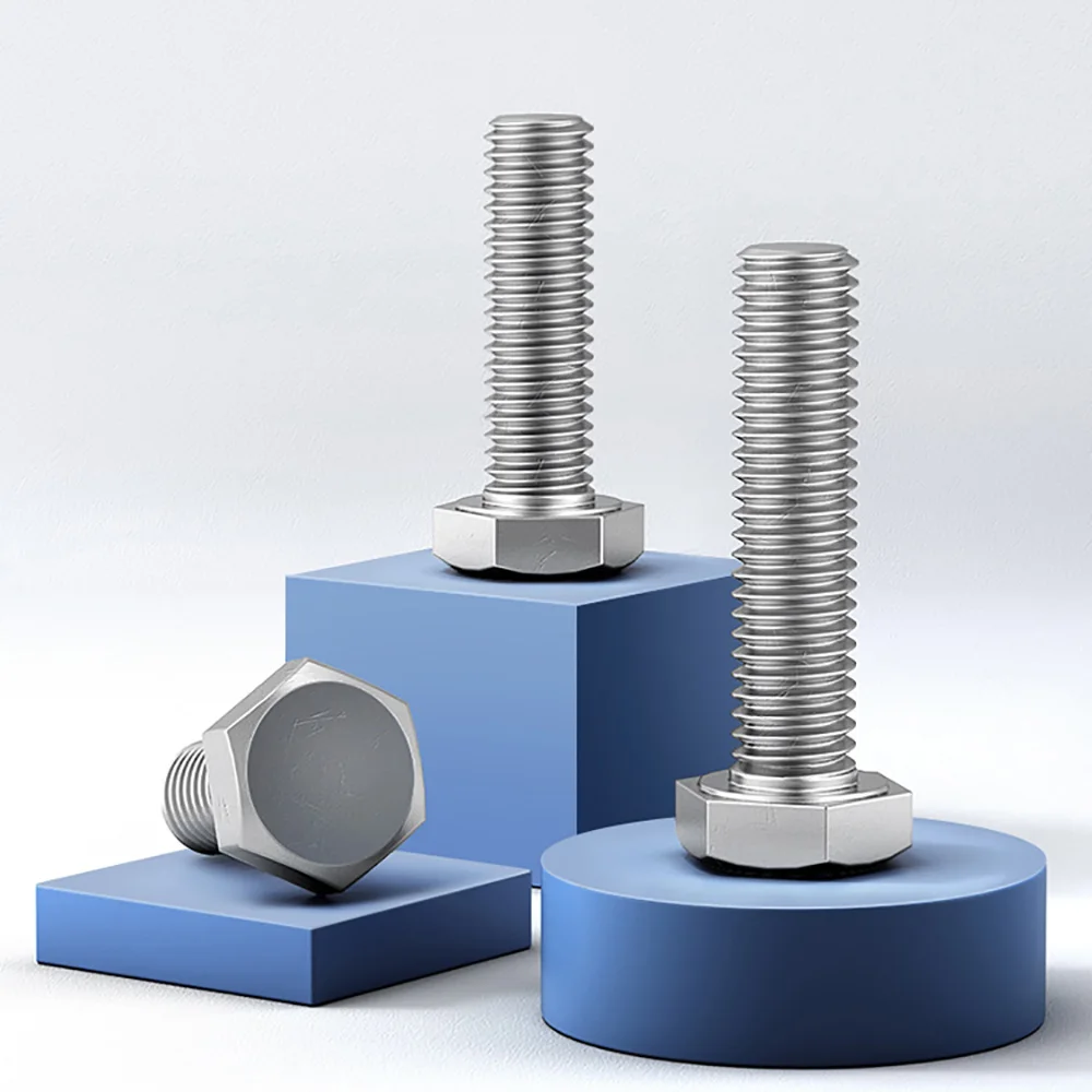 2/3/5/10/20pcs M3 M4 M5 M6 M8 M10 Good Quality 316 Stainless Steel Hex Bolt External Outside Hexs Hexagon Screw Bolts