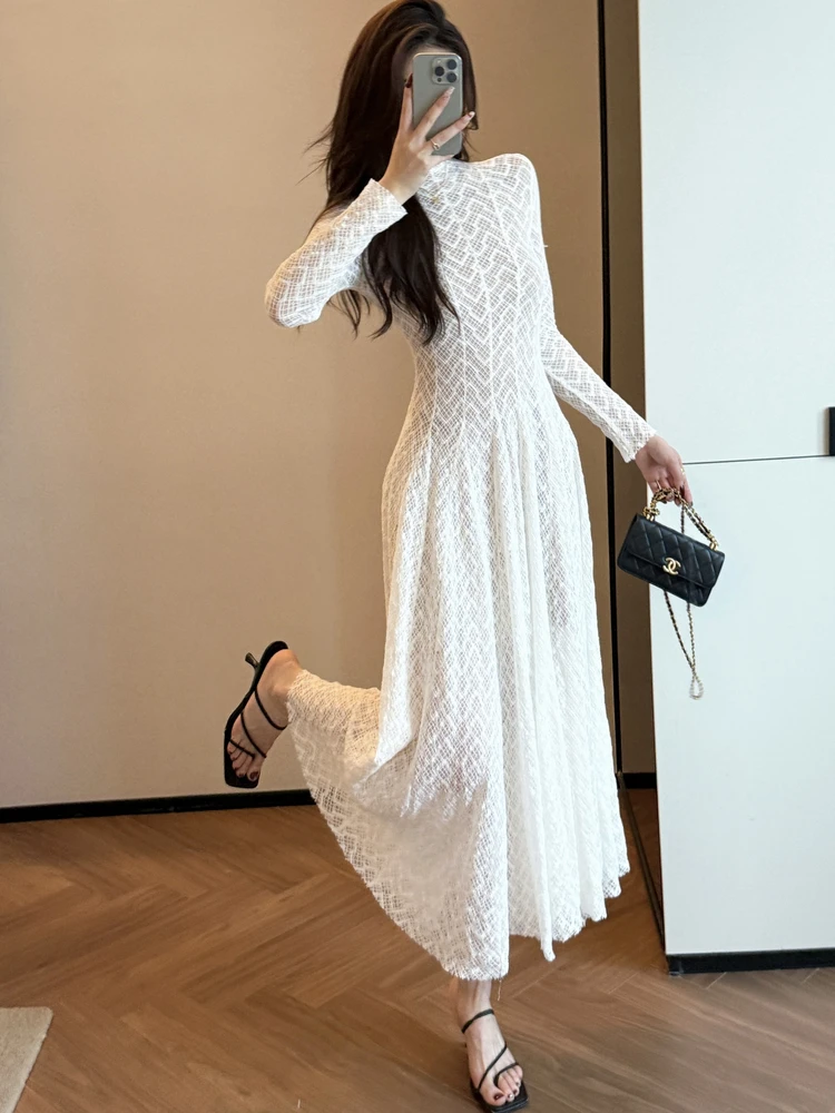 

Элегантная приталенная юбка-солнце с высокой талией, А-силуэт, миди, для вечеринок и мероприятий