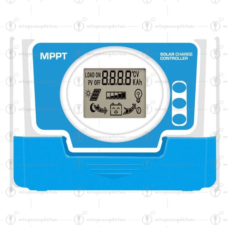 40A/60A/80A/100A Solar Charge Controller, 12V/24V/36V/48V Auto Identification, LCD Display