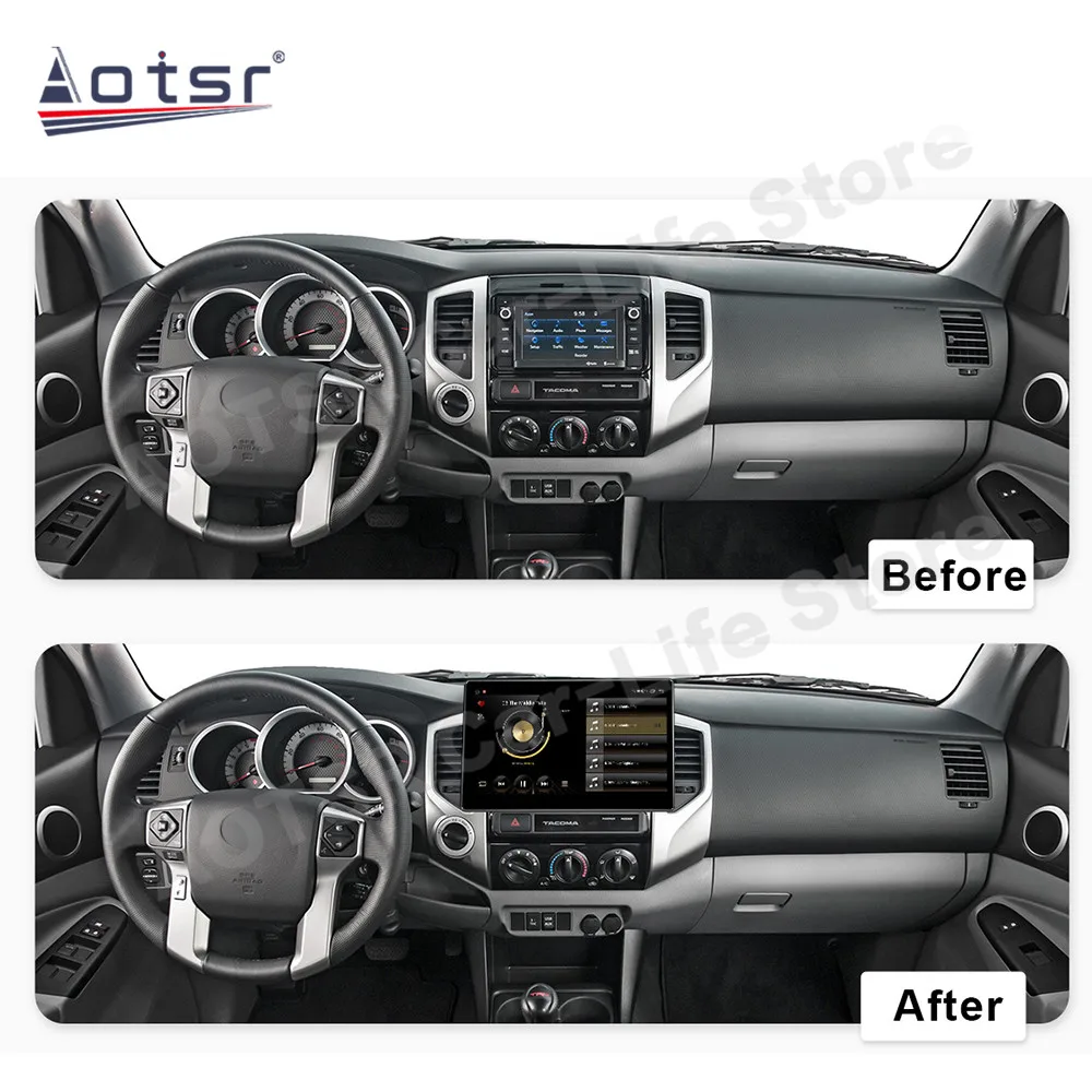 

Android 13 Automotive Multimedia For Toyota Tacoma 2005 2006 2007 2008 2009 2010 2011 2012 2013 2014 2015 Carplay Autoradio Unit