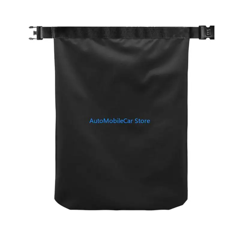 G8TE Premium Oxford Motorcycle Gear Storage Bag Lockable Design Oversized Pocket