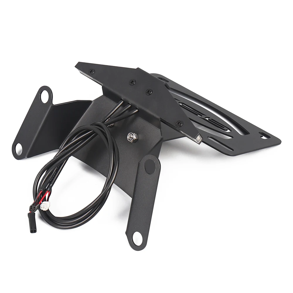 For Suzuki GSX-R1000 2017-2024 Short Tail License Plate Holder Tail Tidy Fender Eliminator Bracket Kit Motorcycle Mod Parts