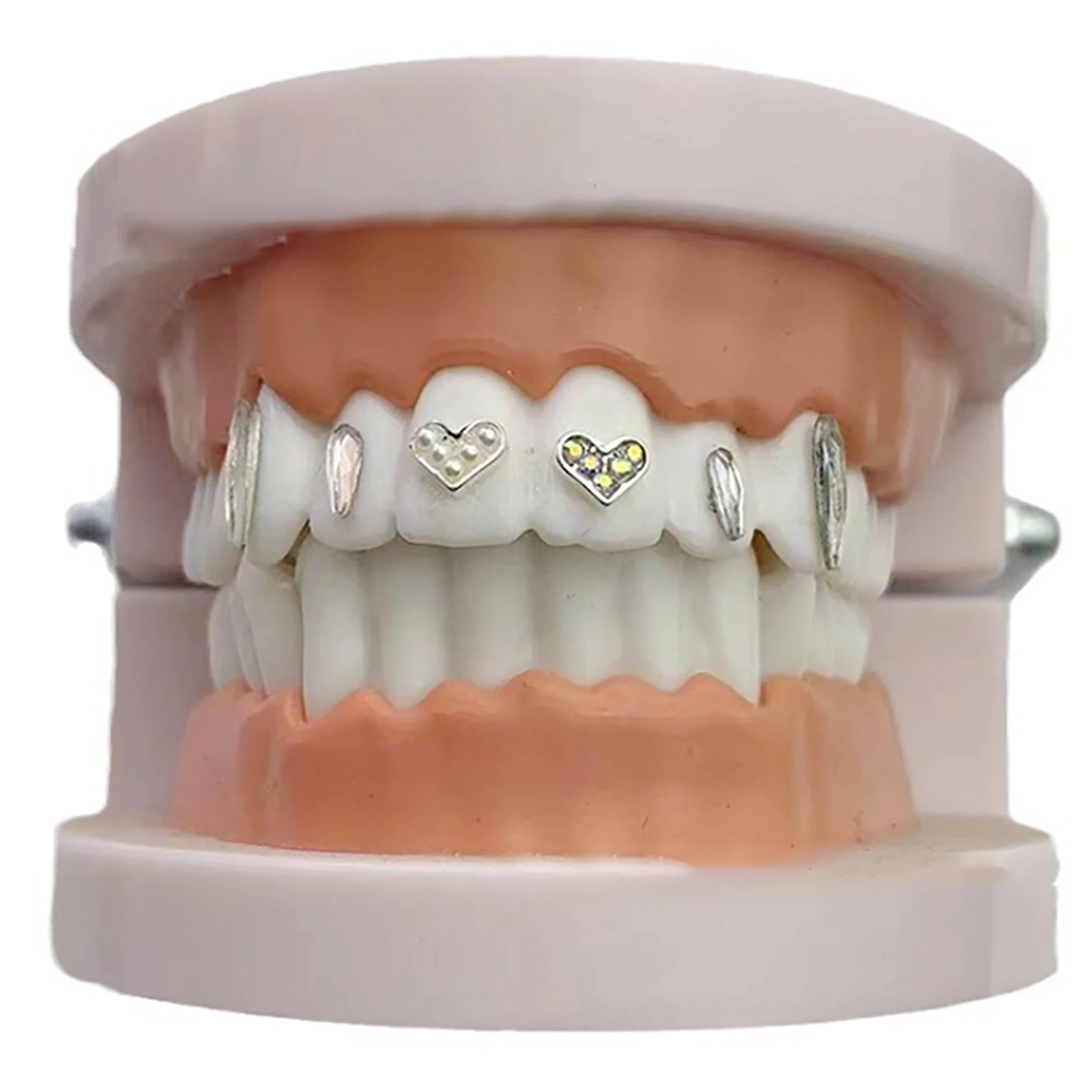 Diamenty dentystyczne diamenty dentystyczne z kryształowym kamieniem diamenty dentystyczne diamenty w kształcie perła serce dekoracja stomatologiczna