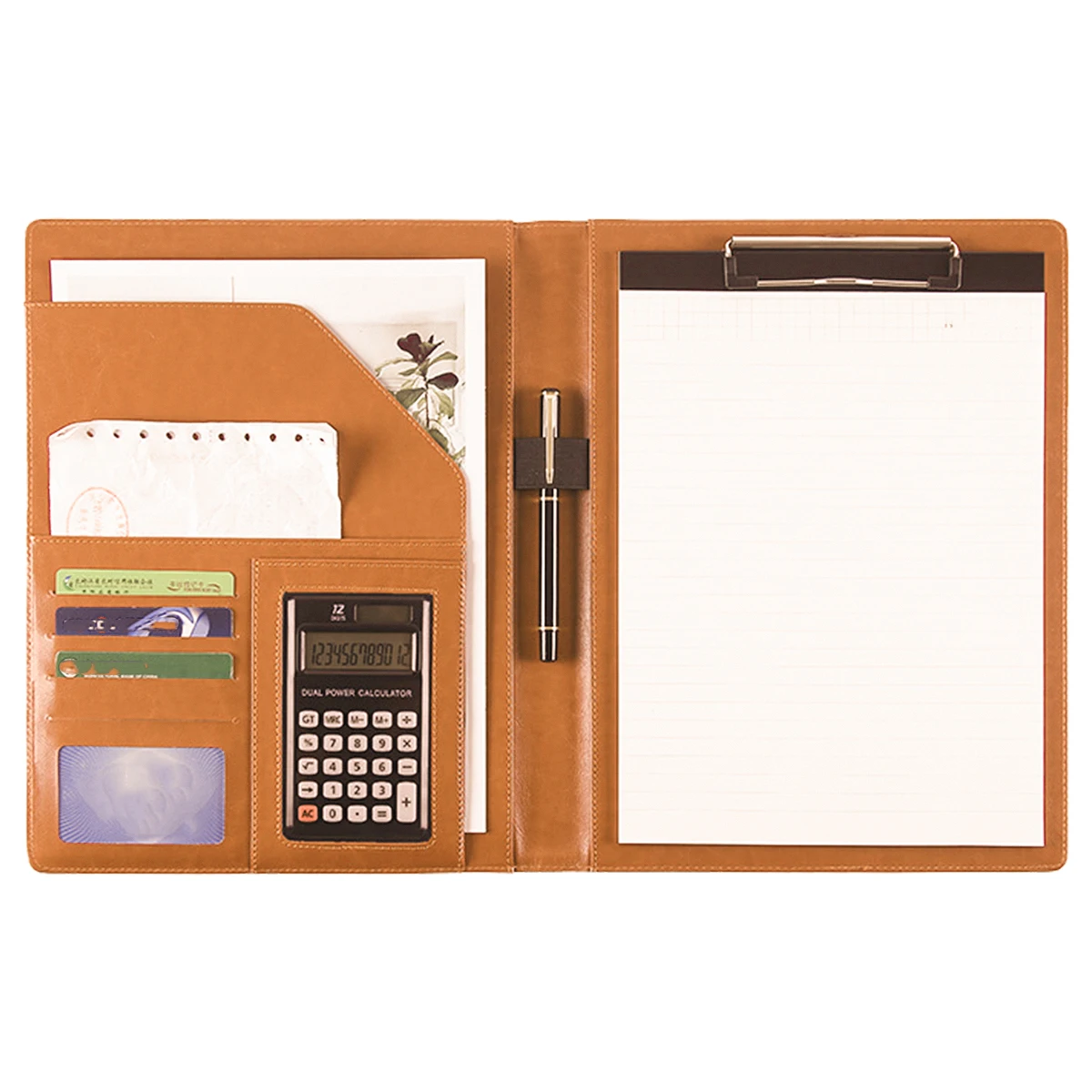 

Business Office Folder Waterproof Oil Resistant Multi Function File Folder For Documents A4 Portable School