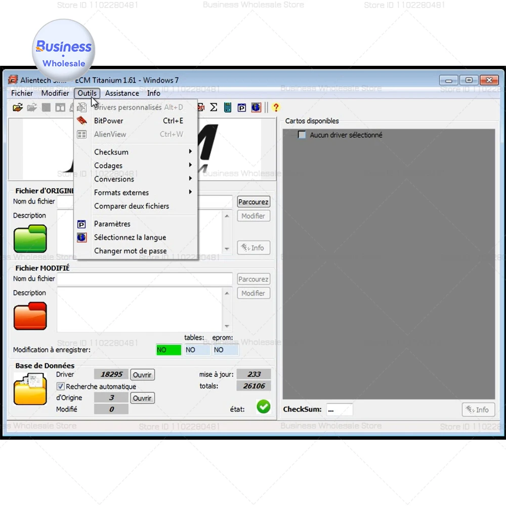ECM Titanium 1.61 مع 26000 + سائق Hexadecimal View Checksum Car ECM V1.61 مع 18259 + سائق لبرنامج إصلاح السيارات أداة ecu