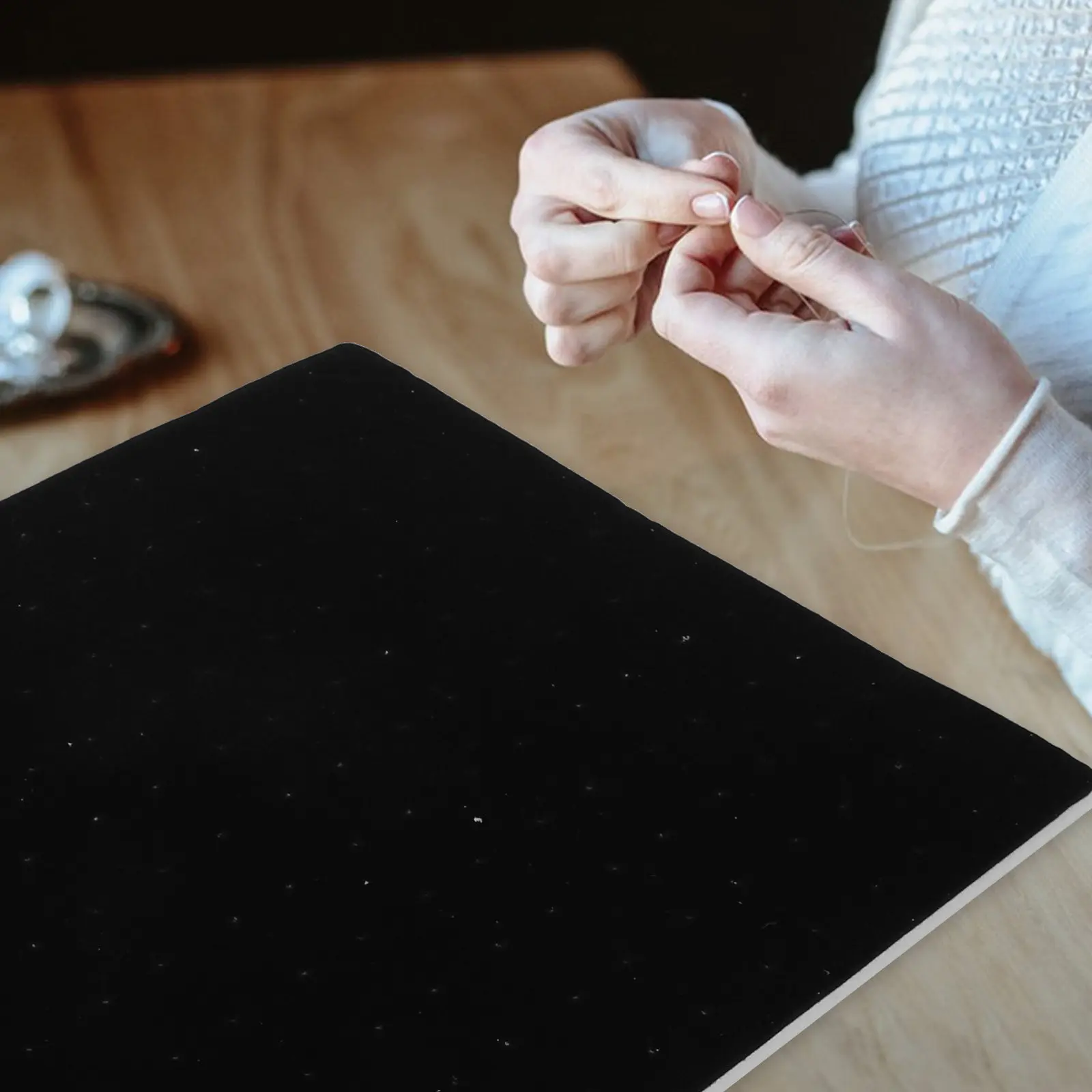 

2 шт. губчатых вкладышей для хранения серег, органайзер-подставка для ювелирных изделий высокой плотности, лоток-держатель для серег-гвоздиков, органайзер для украшений