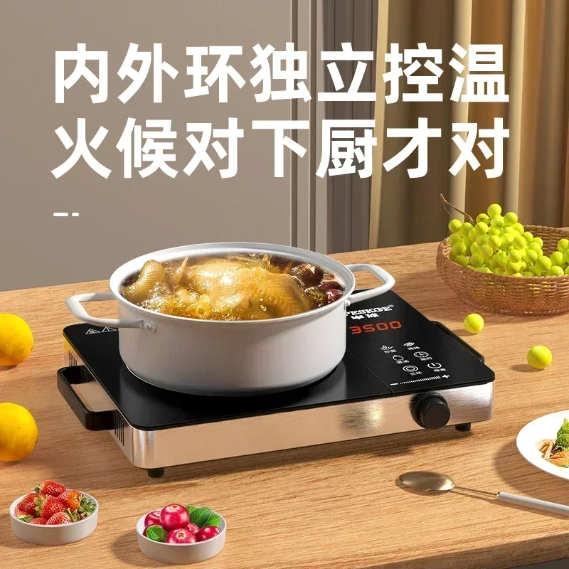 전기 도자기 스토브, 다기능 통합 고출력 가정용 튀김 유도 밥솥 및 에너지 절약형 광파 오븐