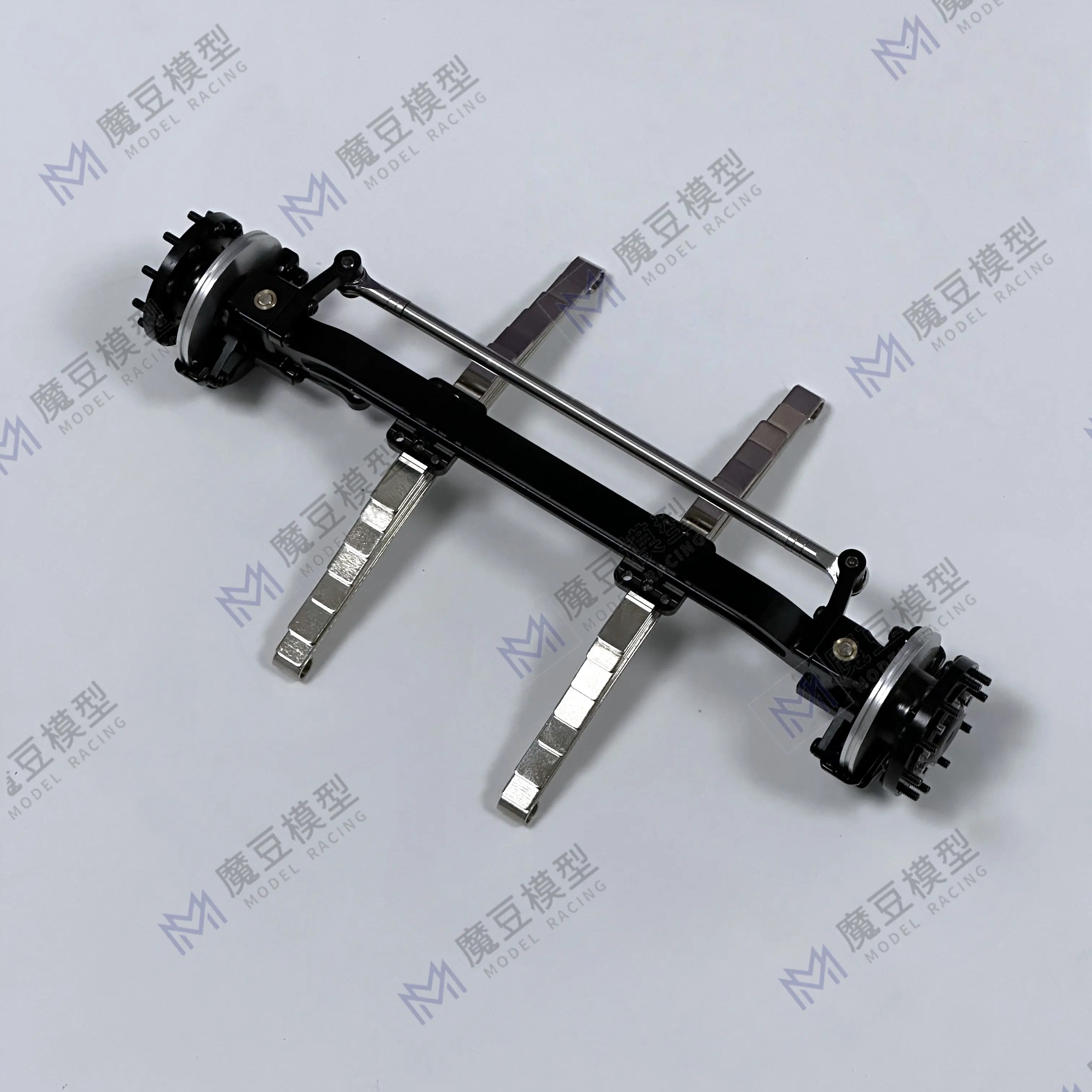 1/14 Scale RC Truck Metal Non-powered Front Axle Non-Driven Axle For Tamiya 1/14 RC Dump Tractor Truck Tipper Parts Accessories