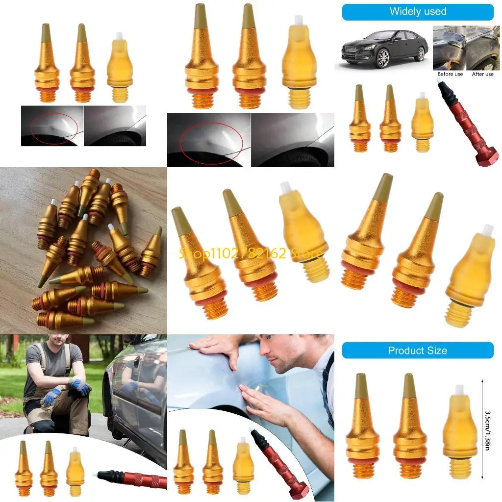

547B 3Pcs Ceramic Tip Dent Repair Effortlessly Restores Car Body For Auto Detailers
