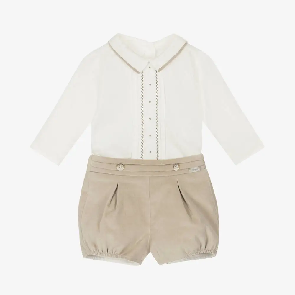 Boys Outfits Spanish Toddler Boys Baby Shorties Newborn Infant Clothes