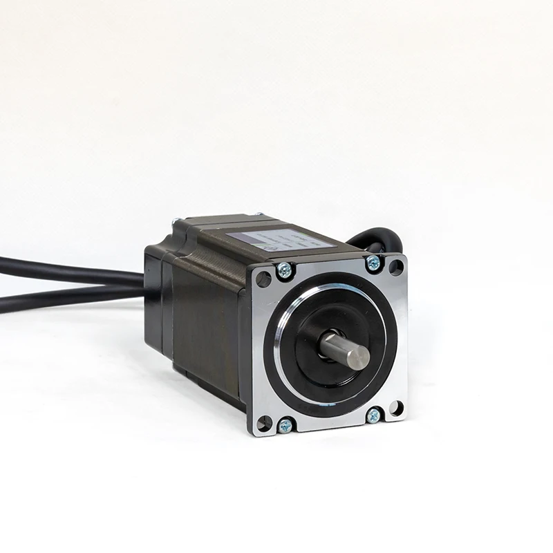 HCY Easy Servo Motor 1nm 2nm  3nm Torque 2 Phase 1.8 Degree Closed Loop Nema 23 Stepper Motor with Encoder for Sewing Machine
