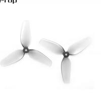 Hqprop 45mmx3 Grey/White (2cw+2ccw)-poly Carbonate-1.5mm Shaft