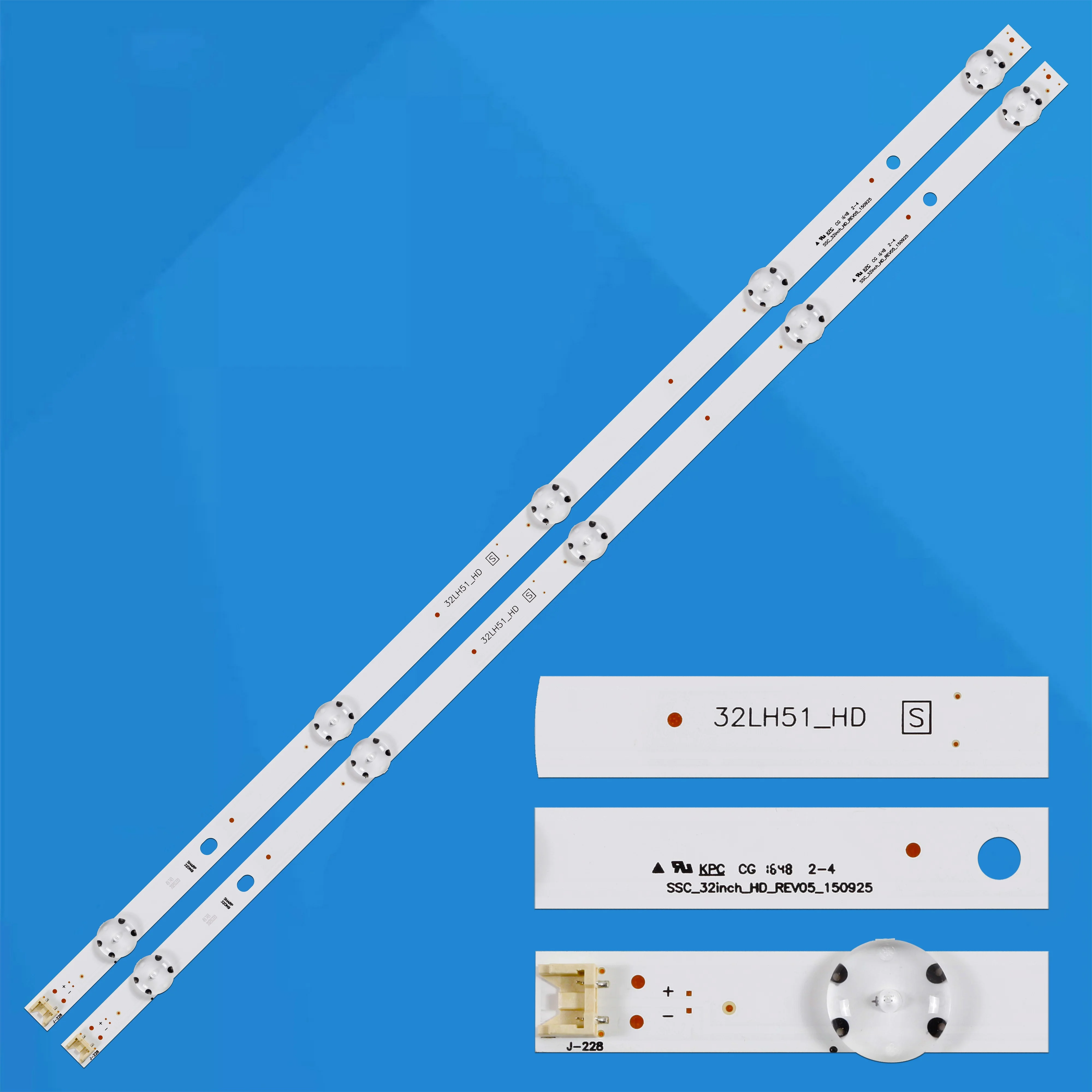 5 lamp LED Backlight Strip For 32LH520D 32LJ600B 32LH595U 32MB17HB 32LH510 32LH51_HD SSC_32LJ57_S_5LED SSC_32inch_HD AGF79046302