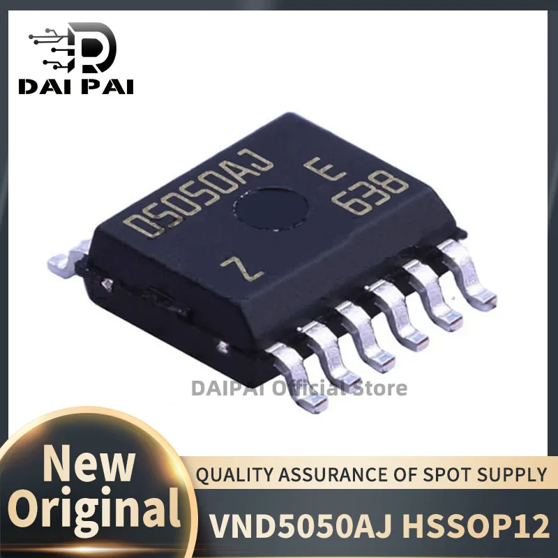 (10piece)100% New original VND5050AJTR-E VND5050AJ D5050AJ SMT HSSOP12 Analog Current Detection IC