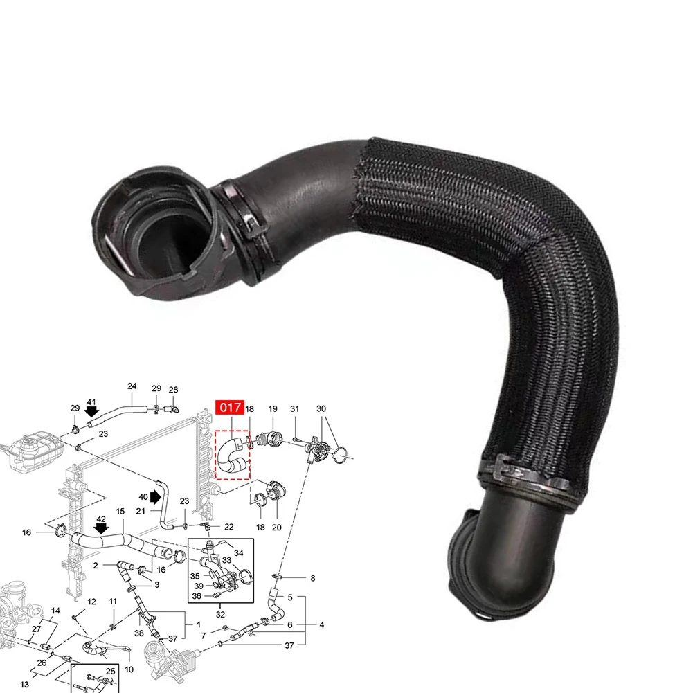 As Shown In The Picture Fuel Regulator Car Engine Coolant Accessories Radiator Hose Non-deforming 1-piece Unit