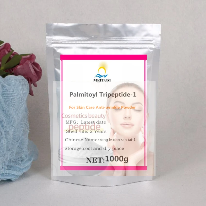 

Домашние поделки/фабрика Профессиональная герметичная упаковка Palmitoyl Tripeptide-1 Подтяжка против морщин, игристый порошок FestivalBeauty