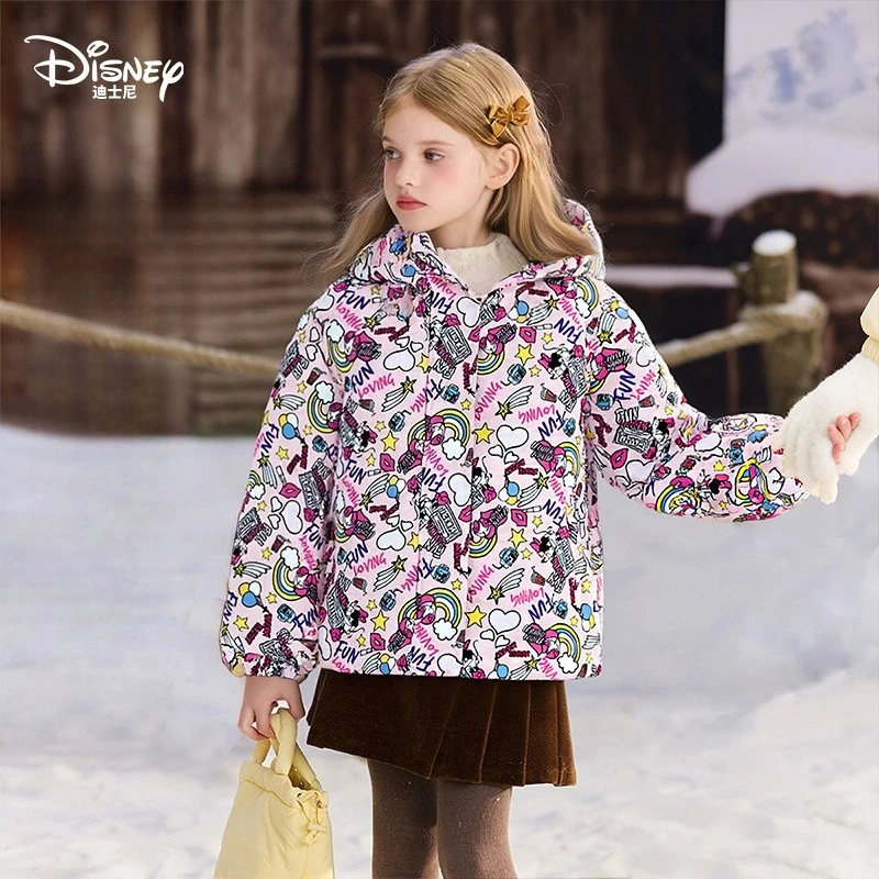 

Disney Kids Down Jacket 2025, Winter Warm Coat for Girls & Toddlers Children's Outerwear