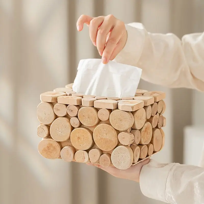 

Light Luxury Decoration Tissue Box, Simple Modern Paper Box, Living Room, Bedroom Headboard Decoration, Desktop Art Decoration