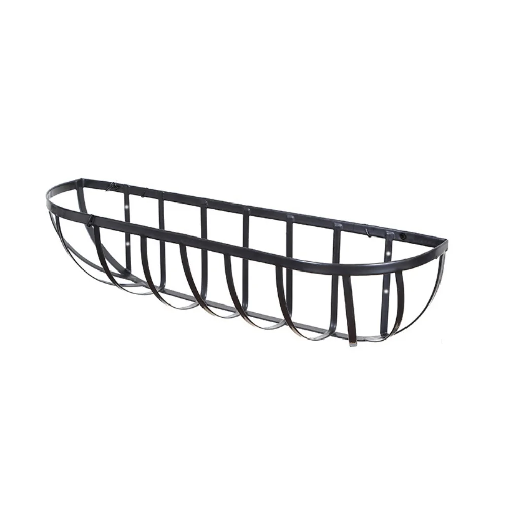 Coco Liner Hanging Basket for Plants with Metal Structure Compatible with For Porch Fence Patio and Outdoor Areas