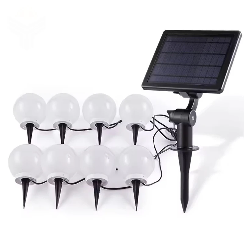 Waterproof Outdoor Path Wedding Street Ground Decorative Lighting 8W Solar Led Garden Lawn Light