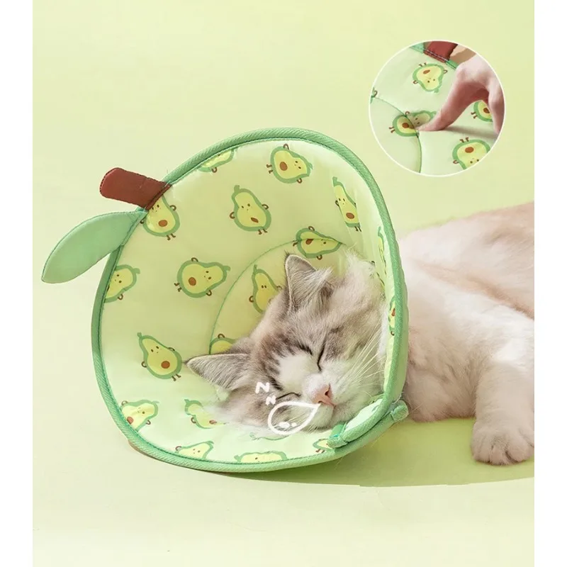 

Animal Pet Elizabethan Collar Cat Postoperative Collar for Small Dogs Lick and Bite Protection Headgear Puppy Neck Accessories